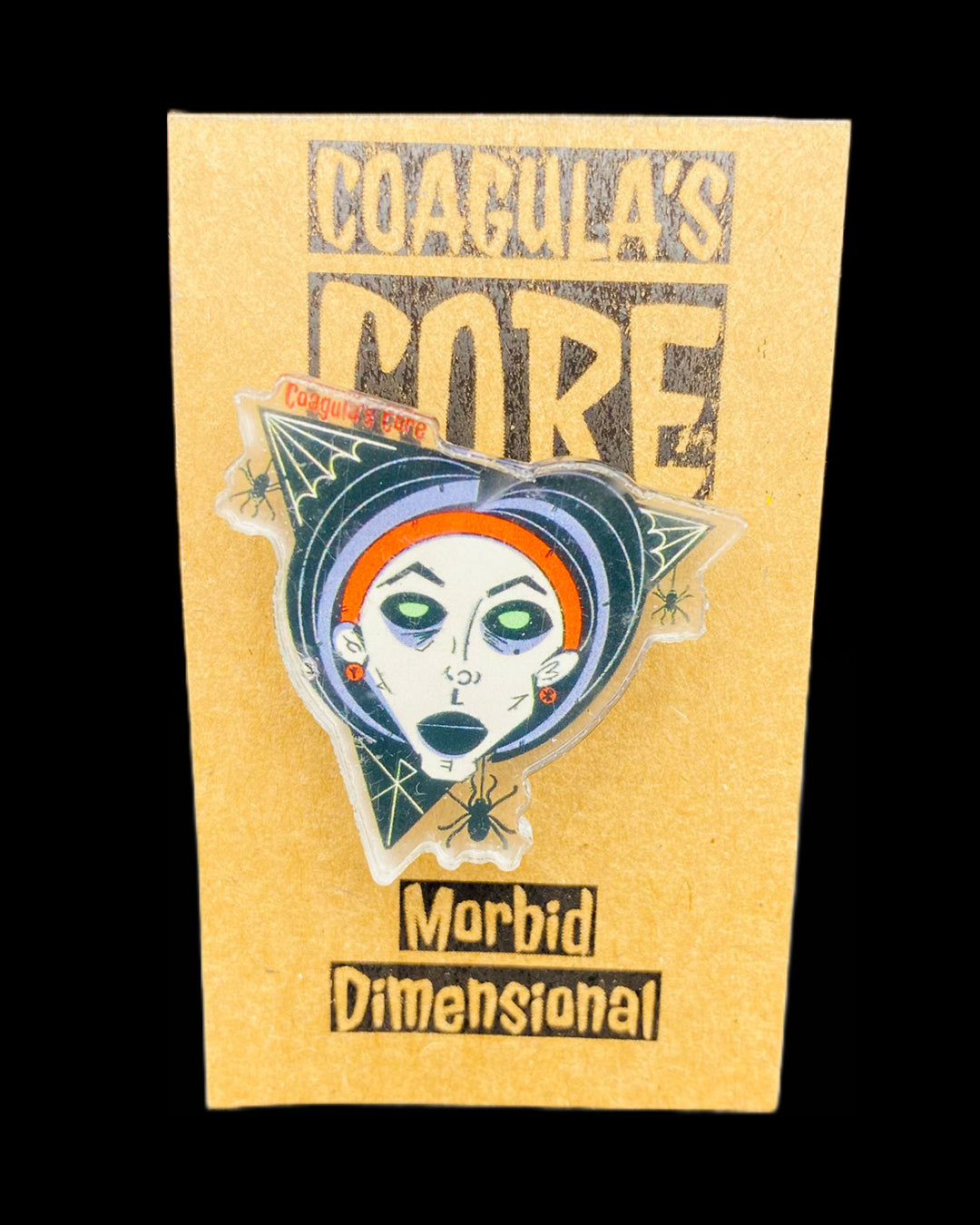 Coagula's Core Acrylic Pin