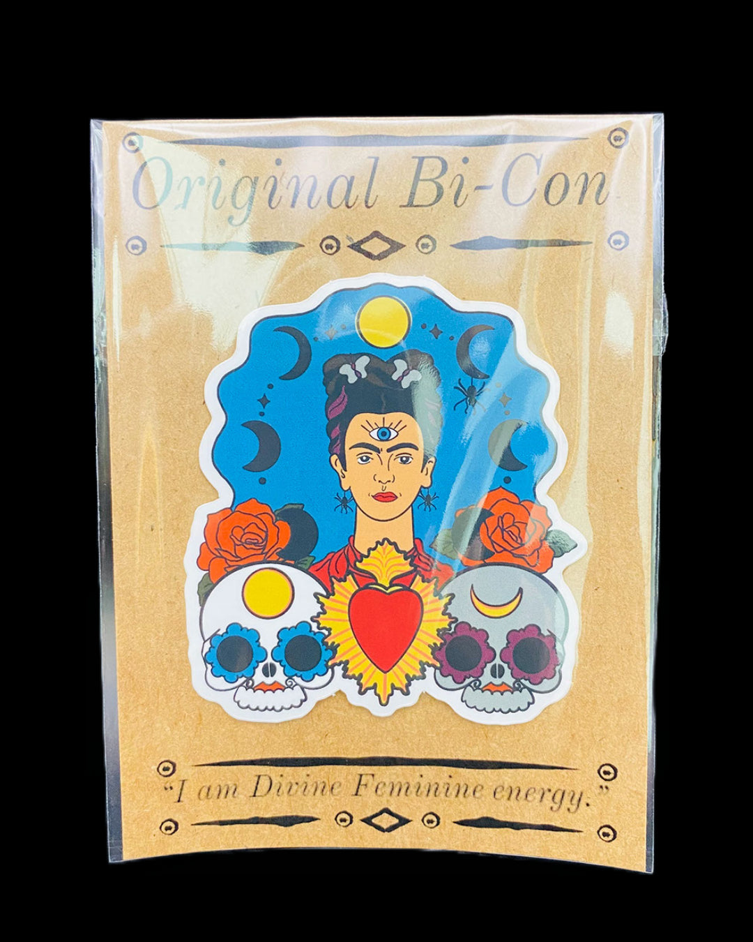 Original Bi-Con Matte Sticker