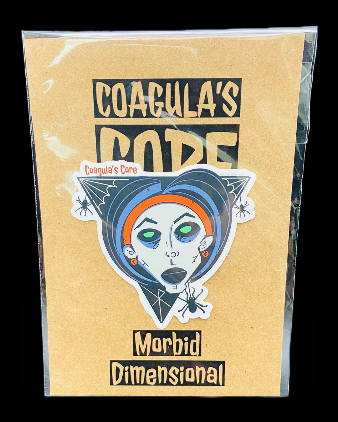 Coagula's Core Matte Sticker